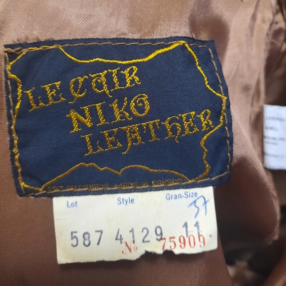 Beautiful leather and suede skirt - Picture 5 of 11